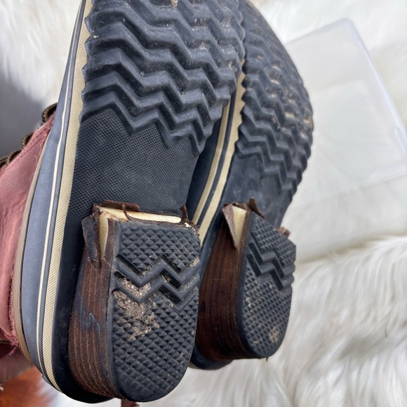 Sorel Slimpack Lace up Winter Boots Size 8 - Picture 8 of 10